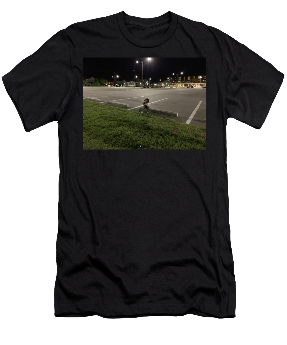 Kid T-Shirt featuring the photograph Lost in His Own Little World by Lee Darnell