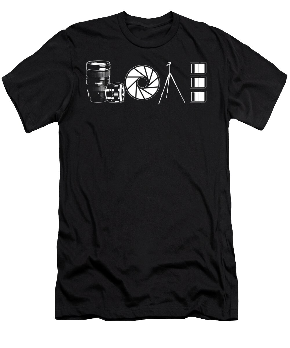 Love T-Shirt featuring the digital art Love Astronomy Telescope by Jacob Zelazny