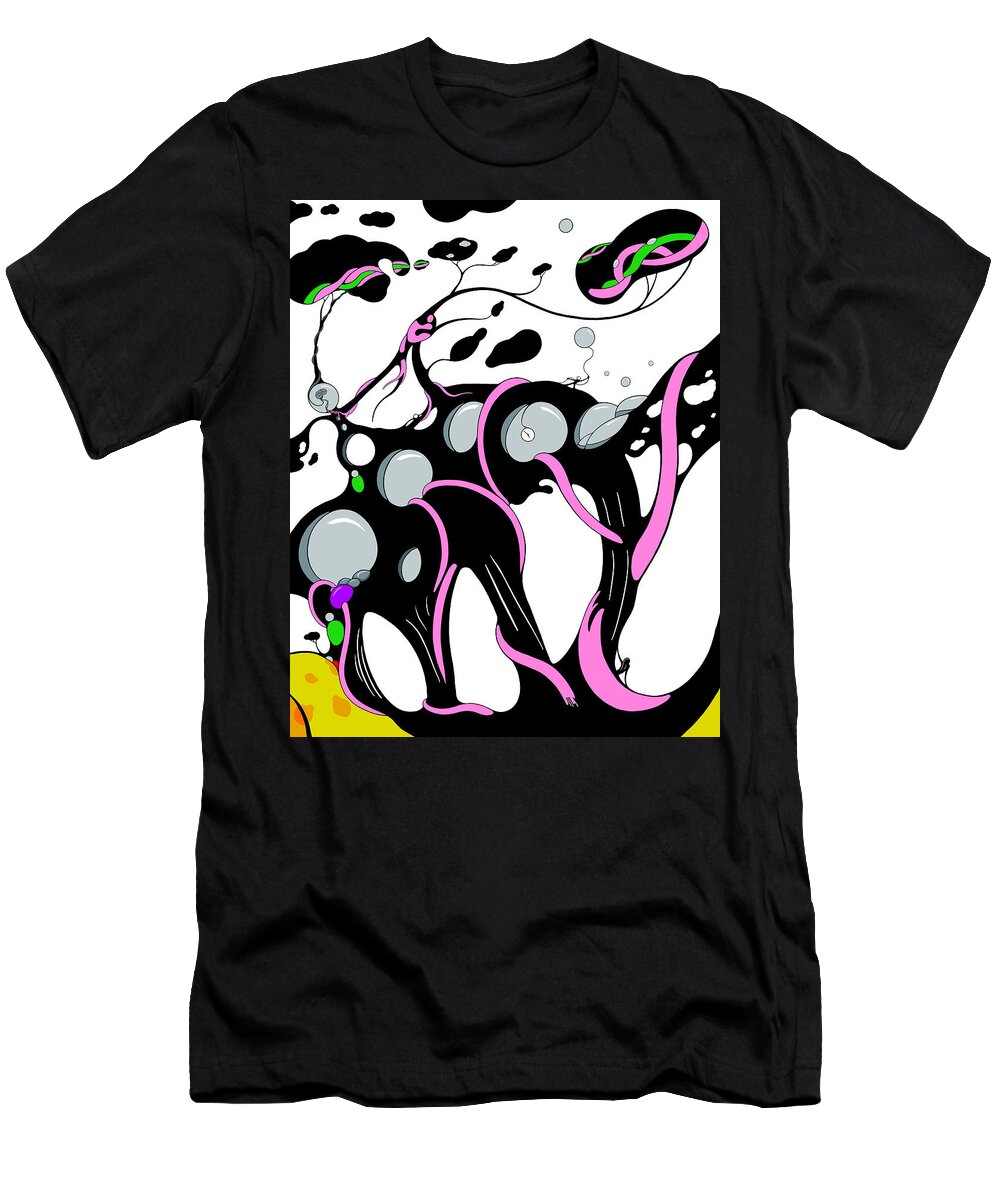 Elephant T-Shirt featuring the digital art Matriarch by Craig Tilley
