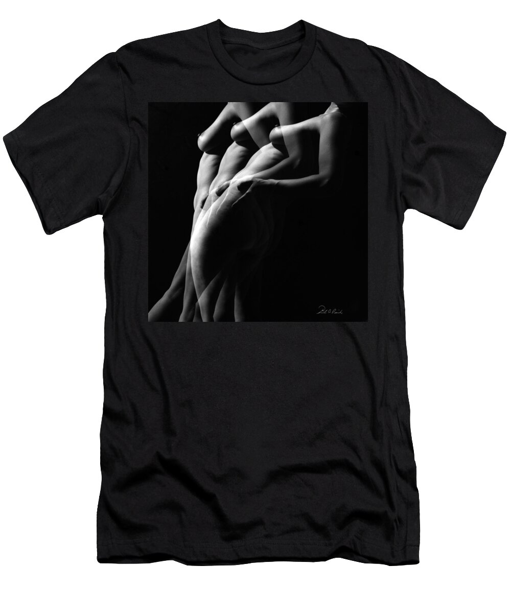 Photography T-Shirt featuring the photograph Multiple Figure Six by Frederic A Reinecke