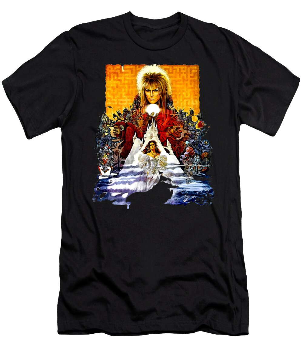  Musical Fantasy T-Shirt featuring the digital art Musical Fantasy by Riko Sanjay