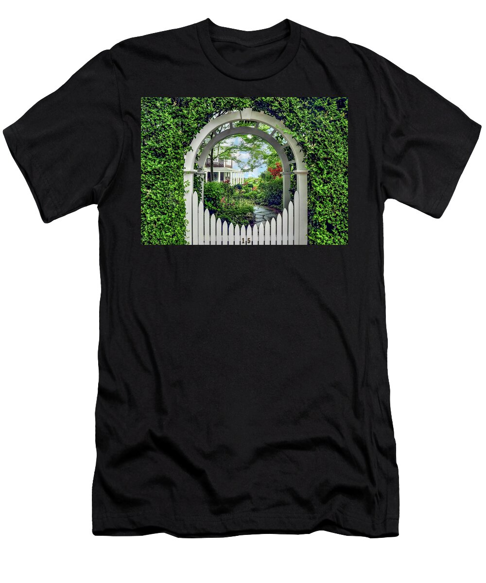 Nantucket T-Shirt featuring the photograph Nantucket #15 by Mitchell R Grosky