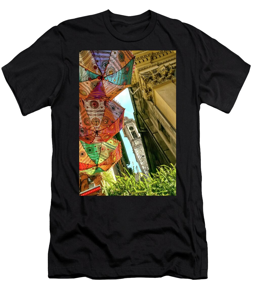 Colorful T-Shirt featuring the photograph Nice, France 4 by Lisa Chorny