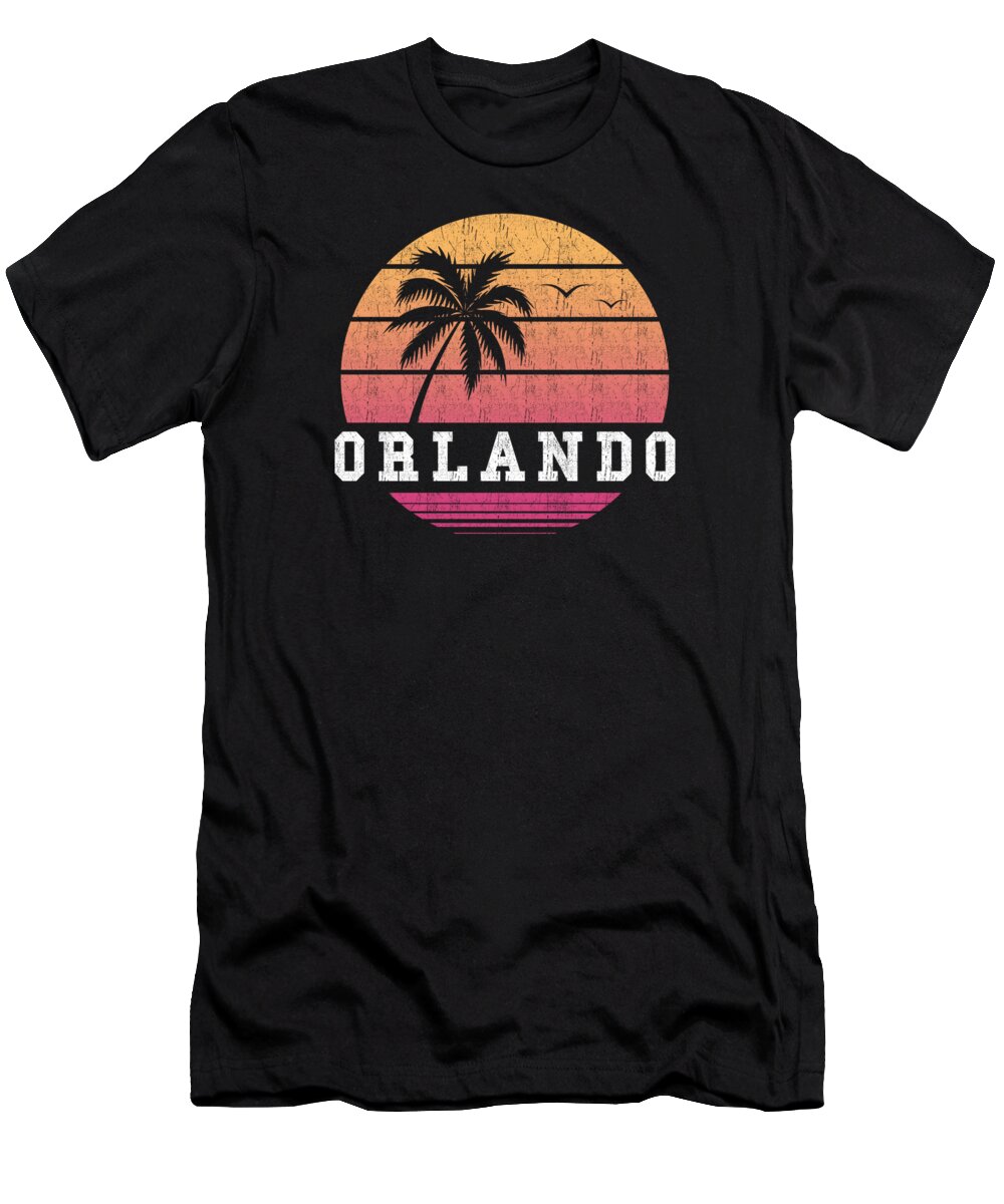 Orlando Florida T-Shirt featuring the digital art Orlando Florida by Manuel Schmucker