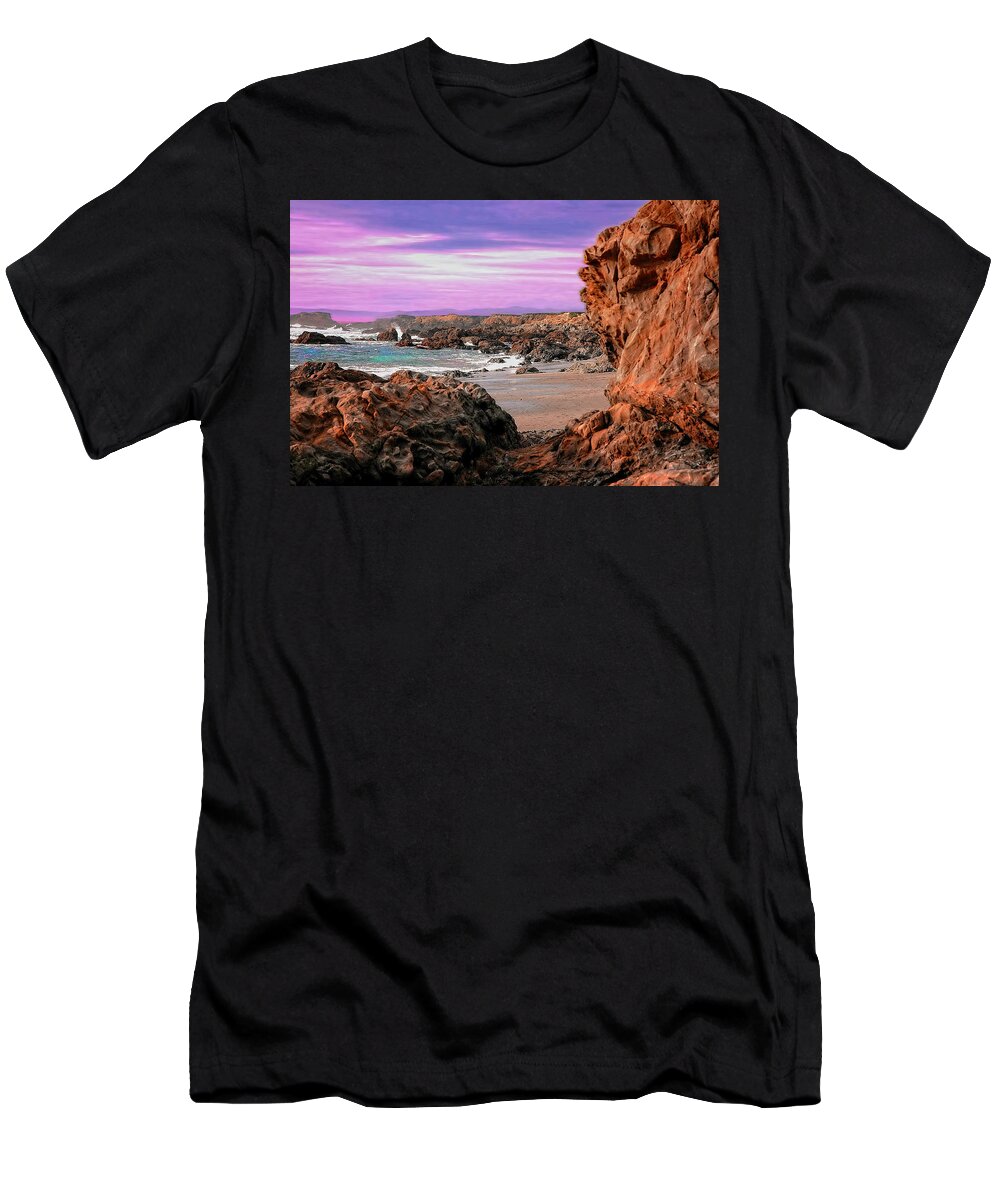 Photo T-Shirt featuring the photograph Pacific Coast by Anthony M Davis