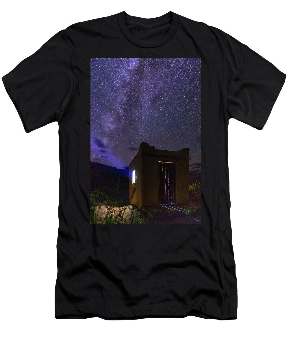 West Texas T-Shirt featuring the photograph Painting the Texas Sky by Erin K Images