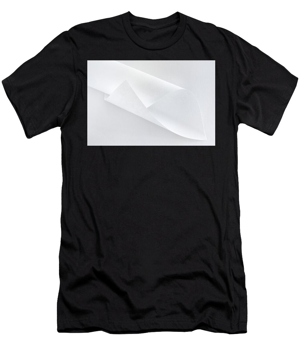 Paper T-Shirt featuring the photograph Paper on Paper 1 by Scott Norris
