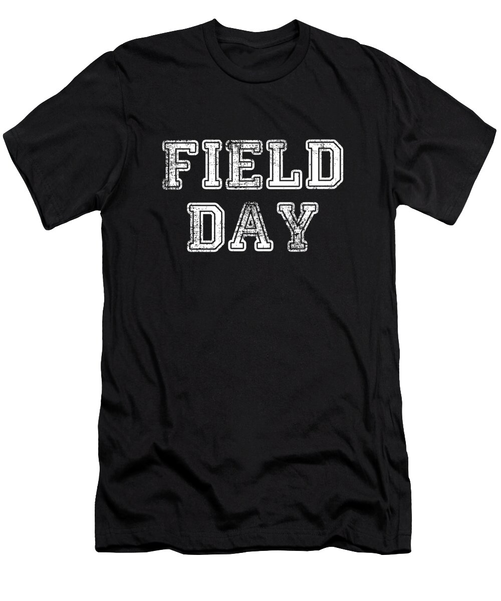Cool T-Shirt featuring the digital art School Field Day by Flippin Sweet Gear