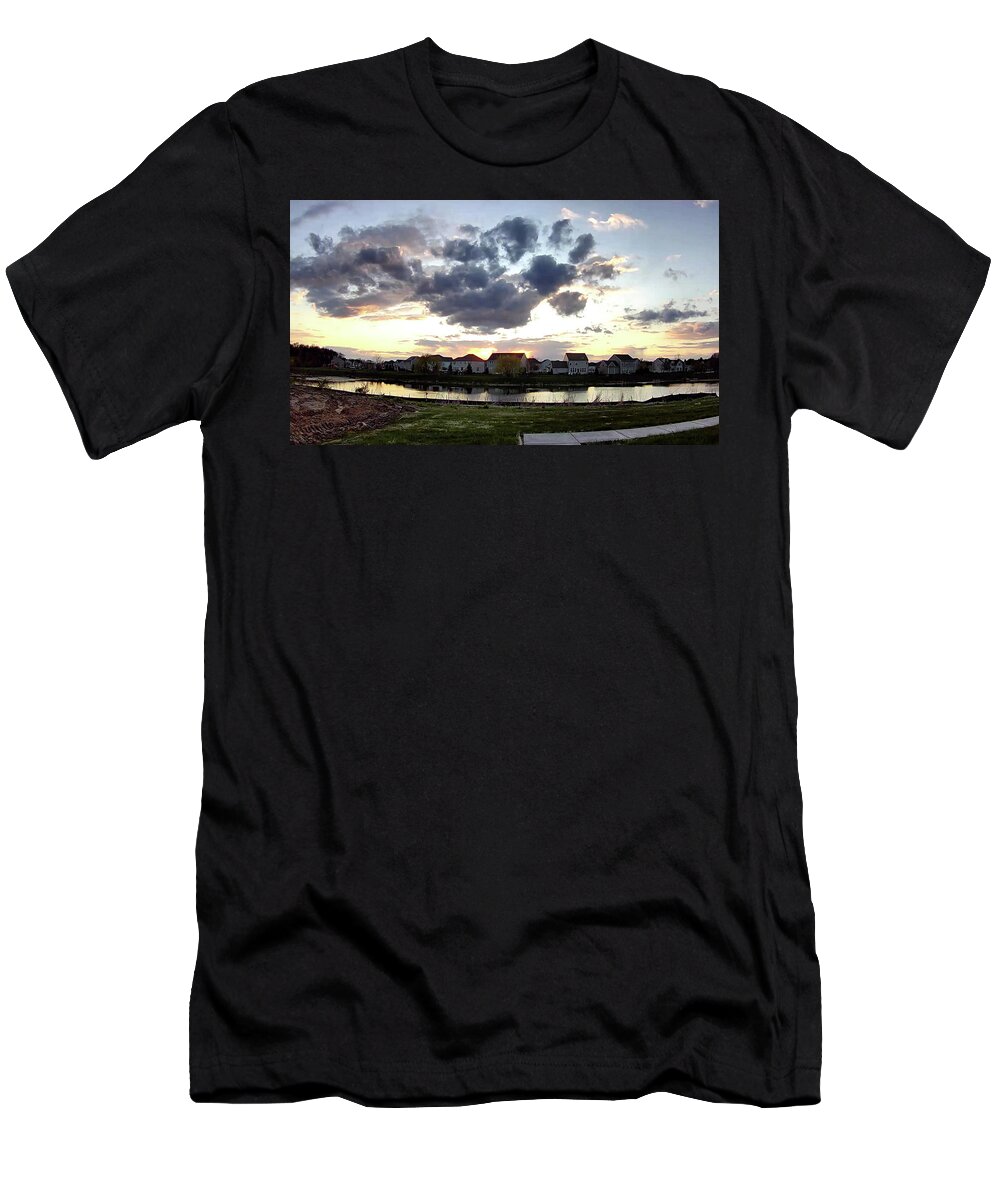 Sky T-Shirt featuring the photograph Skycam 11 by Fred Larucci