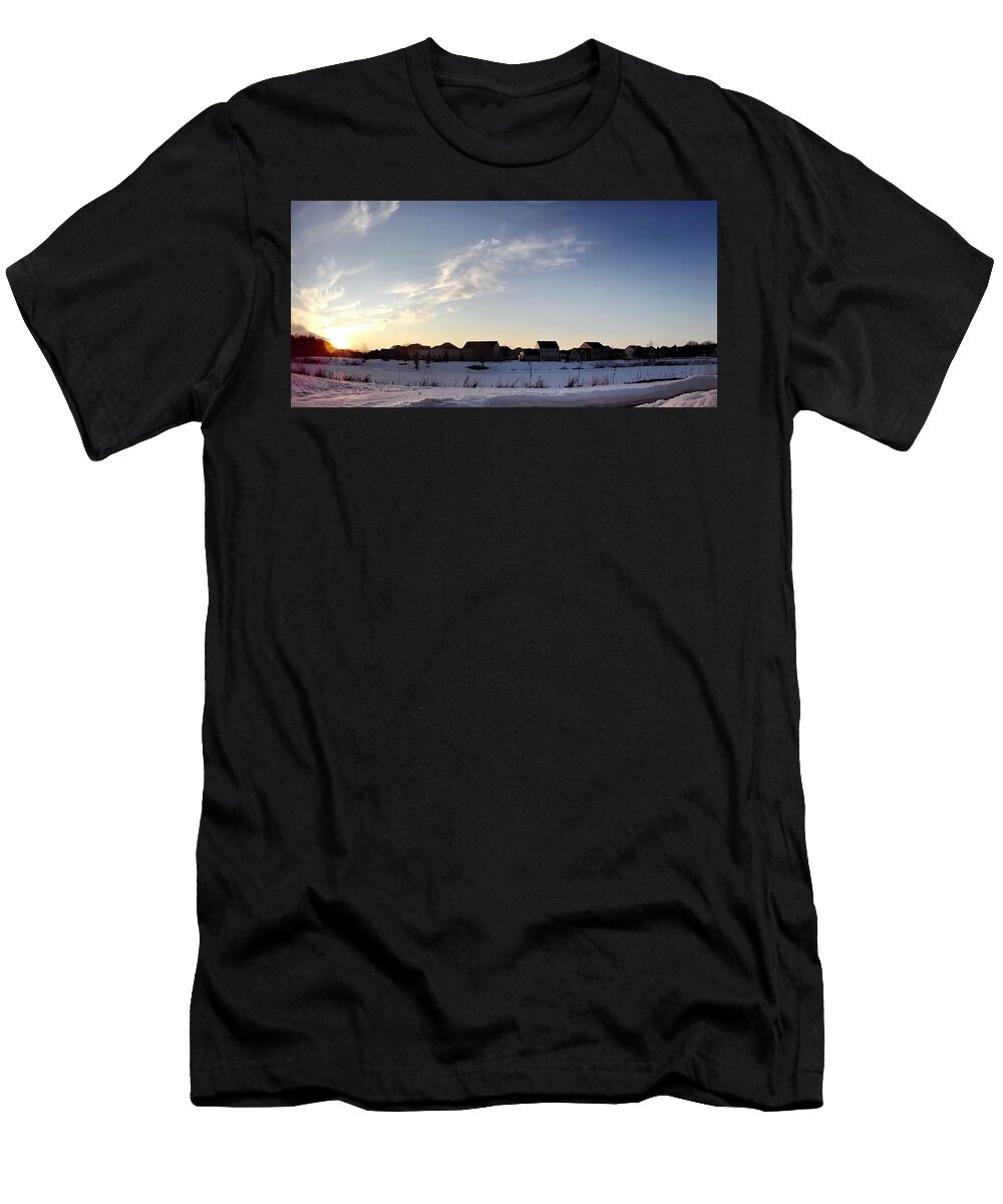 Sky T-Shirt featuring the photograph Skycam 4 by Fred Larucci