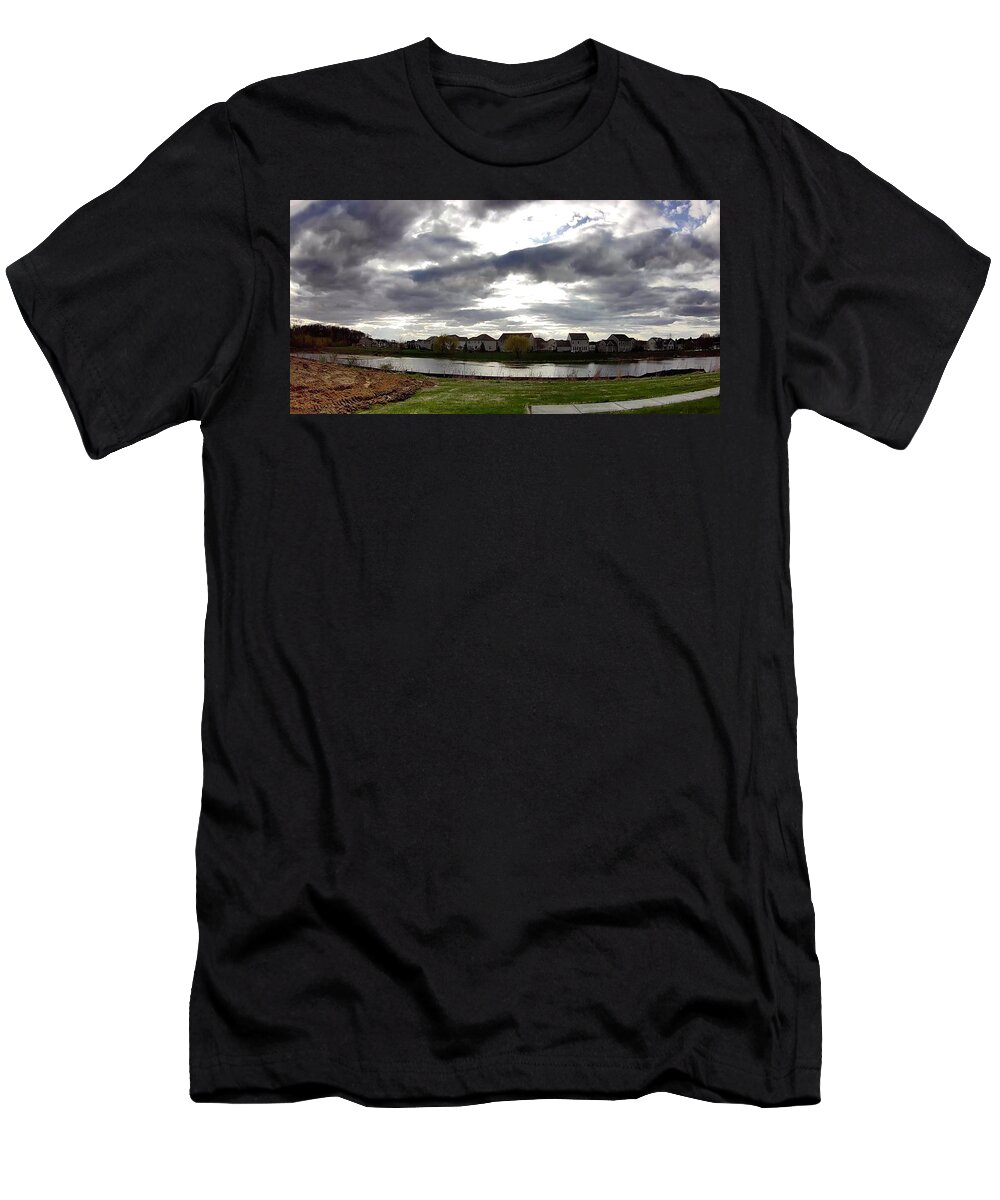 Sky T-Shirt featuring the photograph Skycam 8 by Fred Larucci