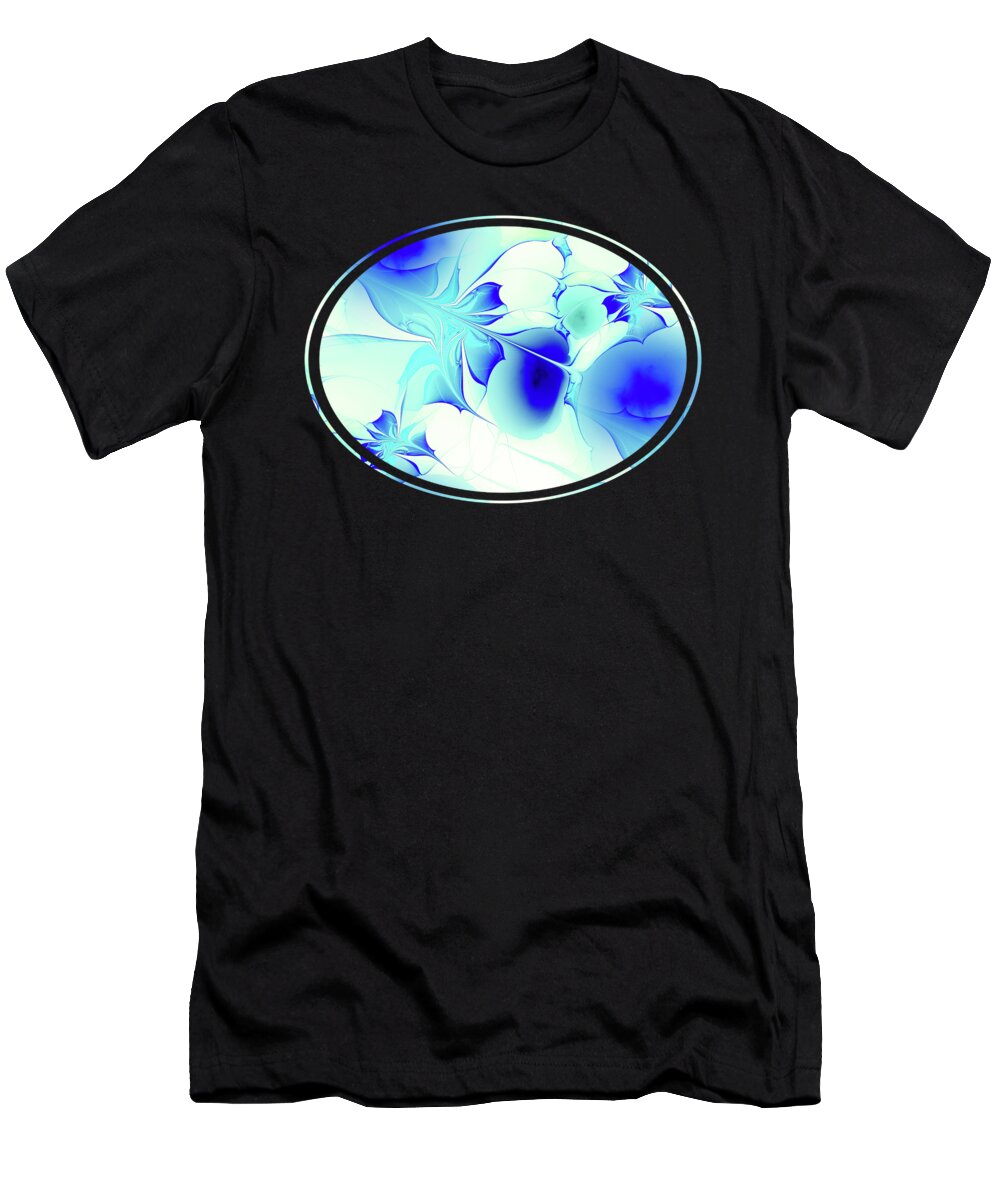Computer T-Shirt featuring the digital art Stained Glass by Anastasiya Malakhova
