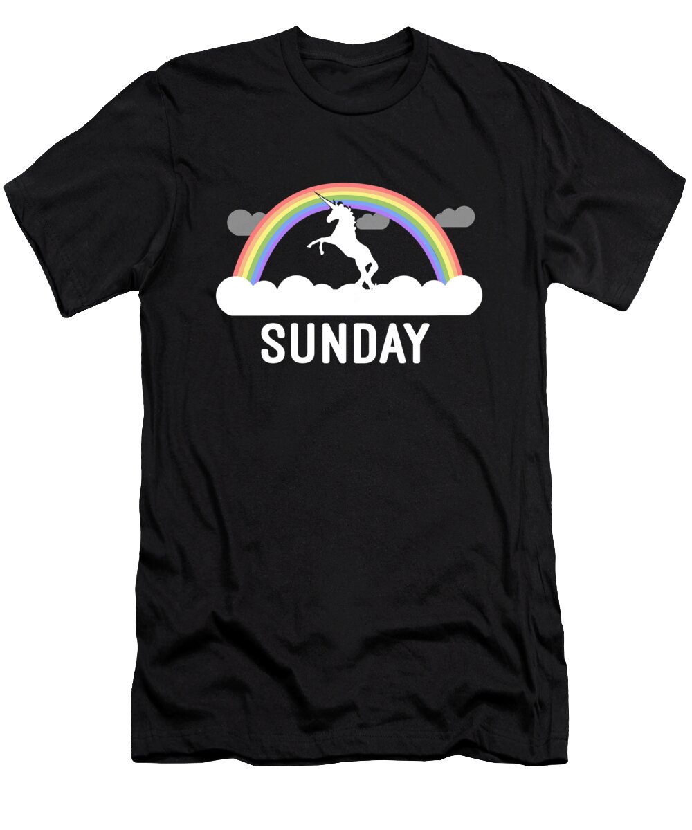Funny T-Shirt featuring the digital art Sunday by Flippin Sweet Gear