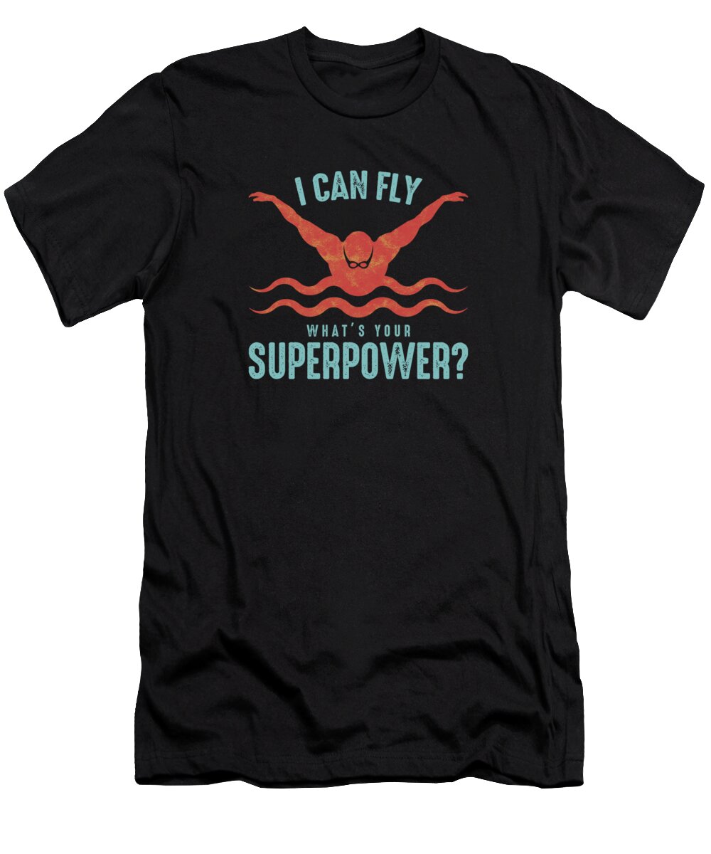 I Can Fly What's Your Superpower Short Sleeve T-Shirt