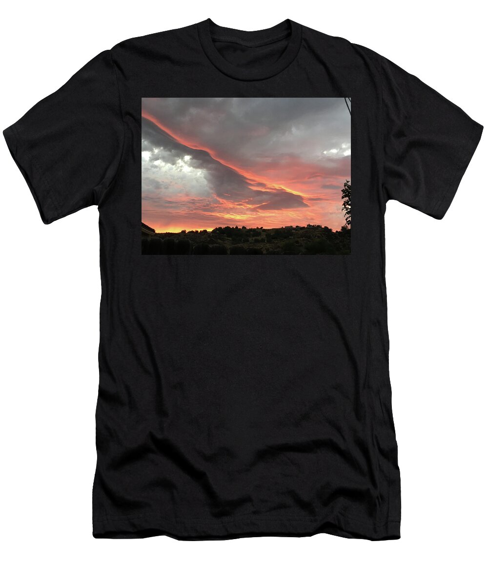 Spectacular Sunset T-Shirt featuring the photograph Temecula Sunset by Roxy Rich
