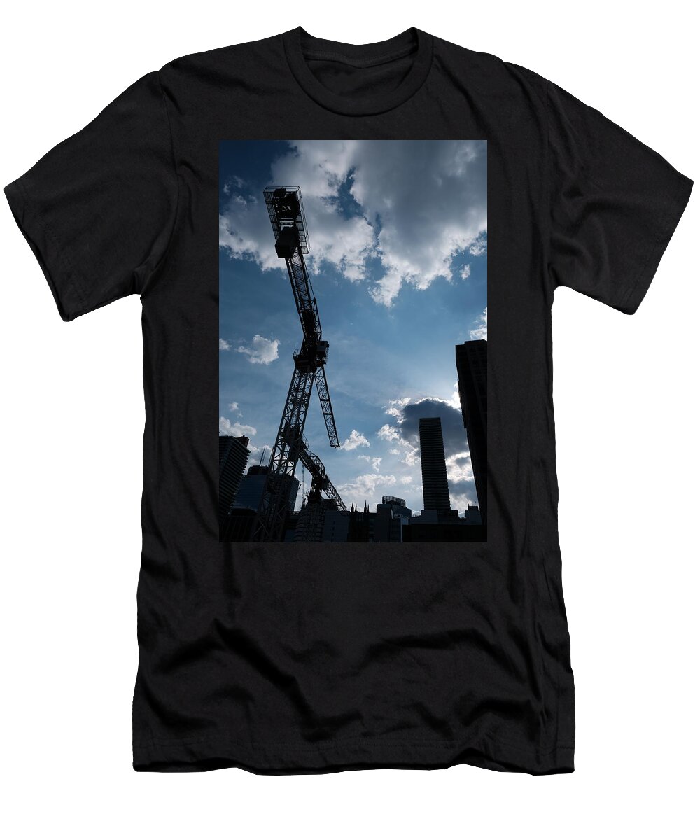 Sky T-Shirt featuring the photograph The Future Looks The Same by Kreddible Trout