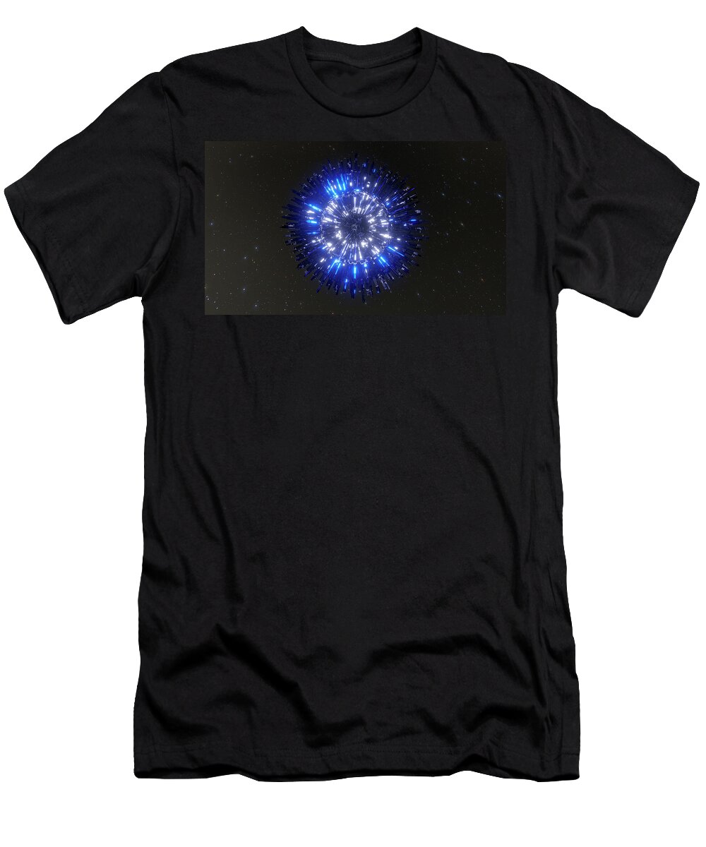 3d Model T-Shirt featuring the photograph The Portal by Michele Cornelius