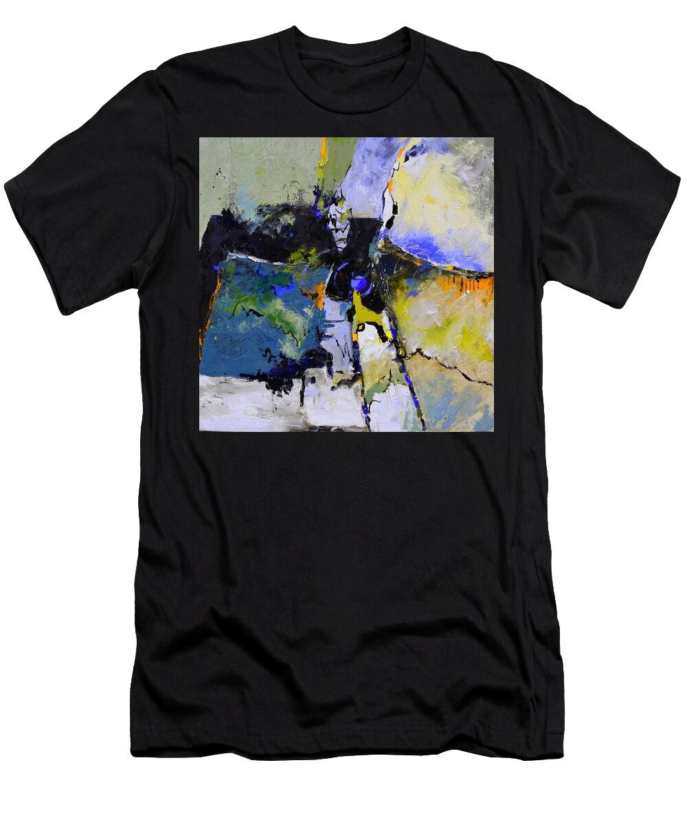 Abstract T-Shirt featuring the painting The process of a judgement by Pol Ledent