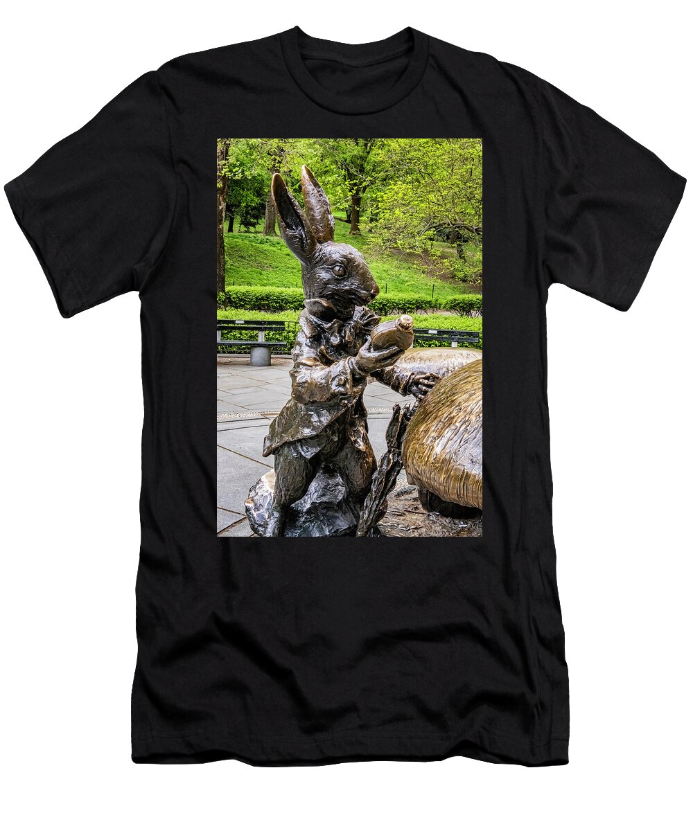 Singleton Photography T-Shirt featuring the photograph The White Rabbit by Tom Singleton