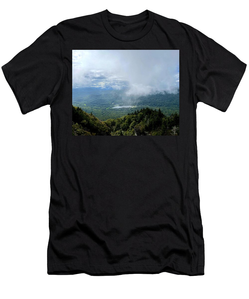 Nc T-Shirt featuring the photograph Through the Clouds by Lee Darnell