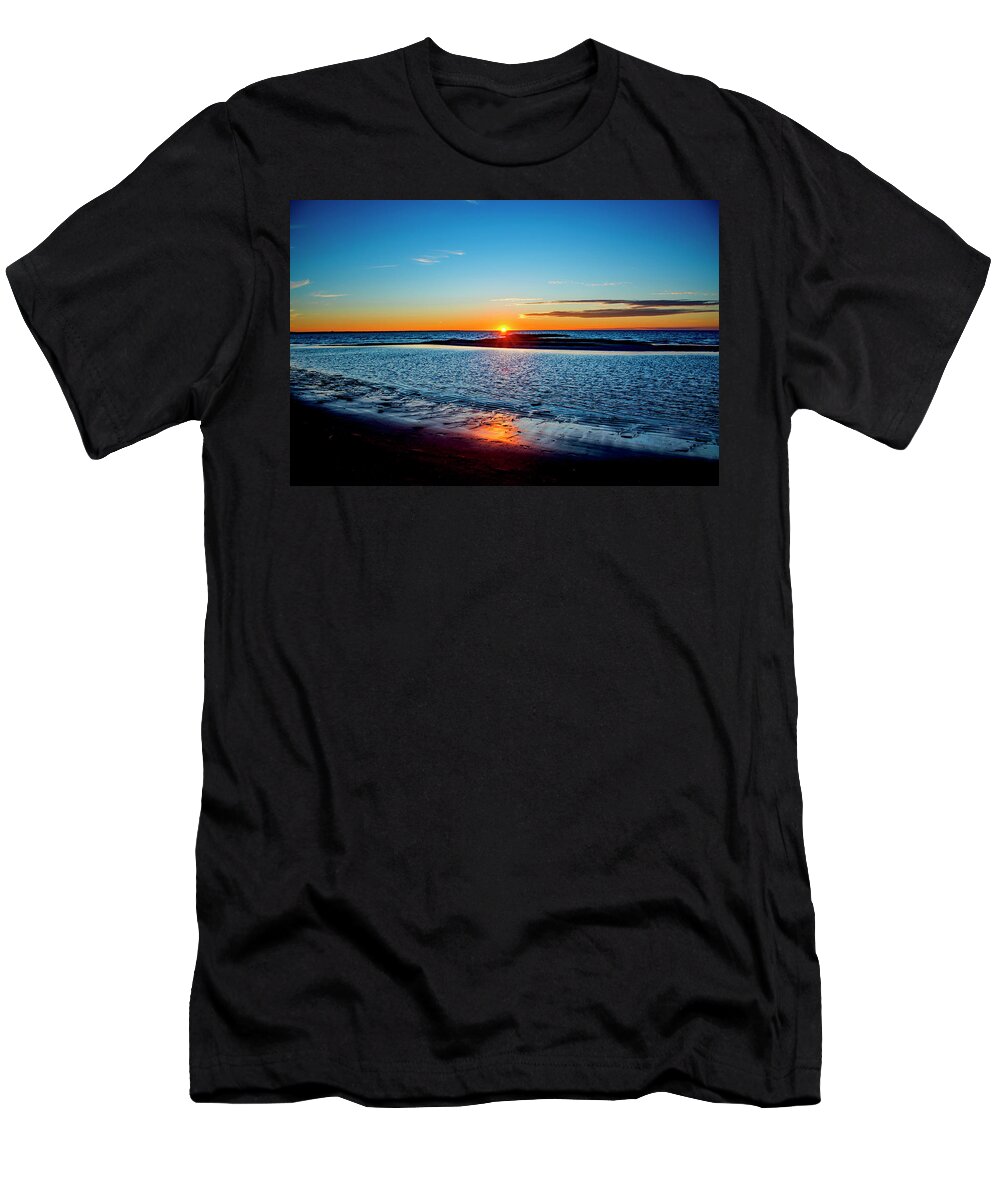 Cape Cod T-Shirt featuring the photograph Tide Out by Greg Fortier