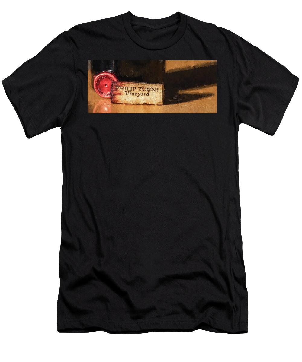 Cabernet Sauvignon T-Shirt featuring the photograph Togni Wine 11 by David Letts