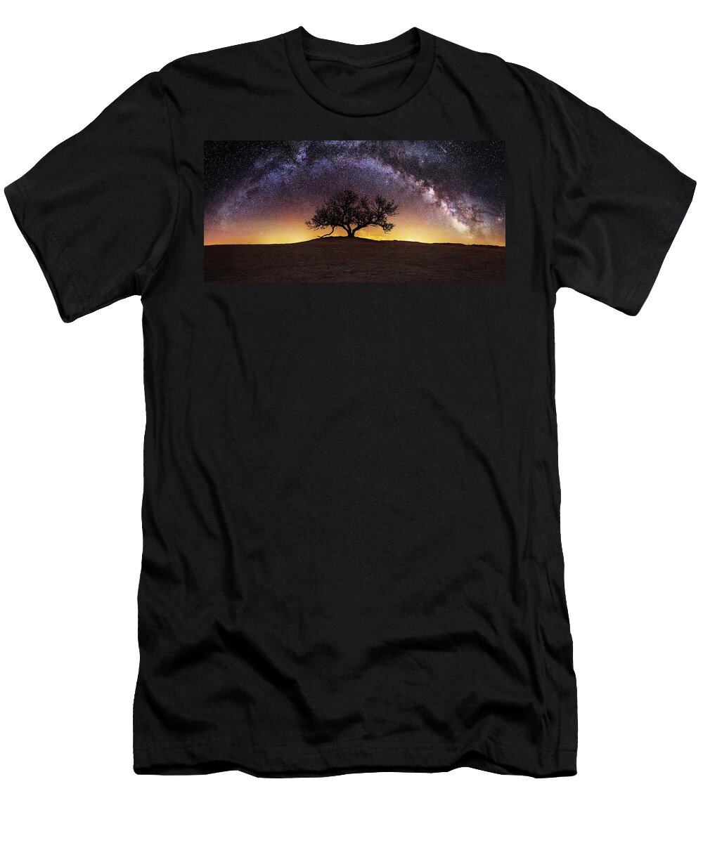 #faatoppicks T-Shirt featuring the photograph Tree of Wisdom by Aaron J Groen