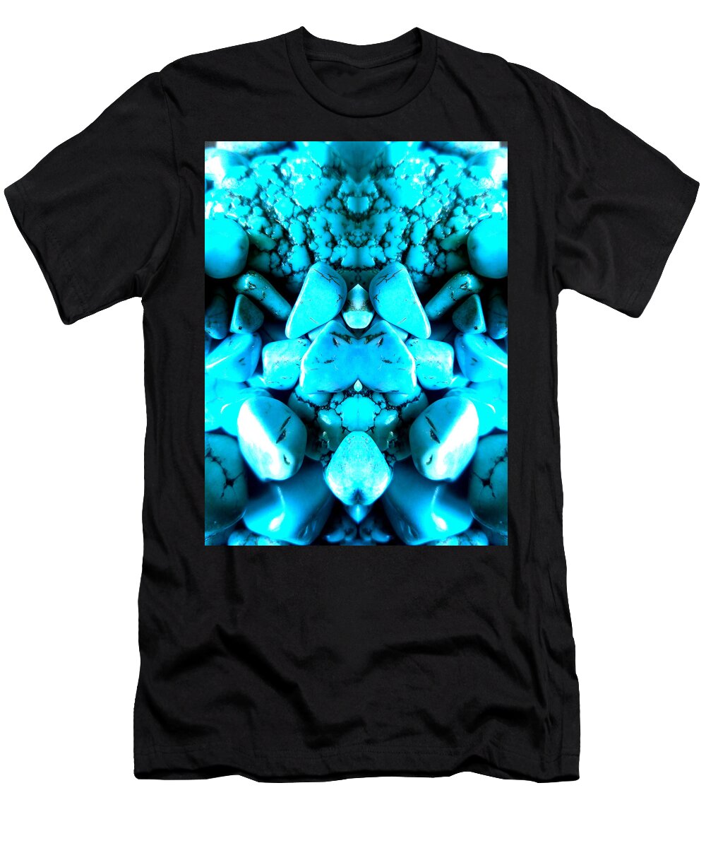 Turquoise T-Shirt featuring the photograph Turquoise Titan by Stephenie Zagorski