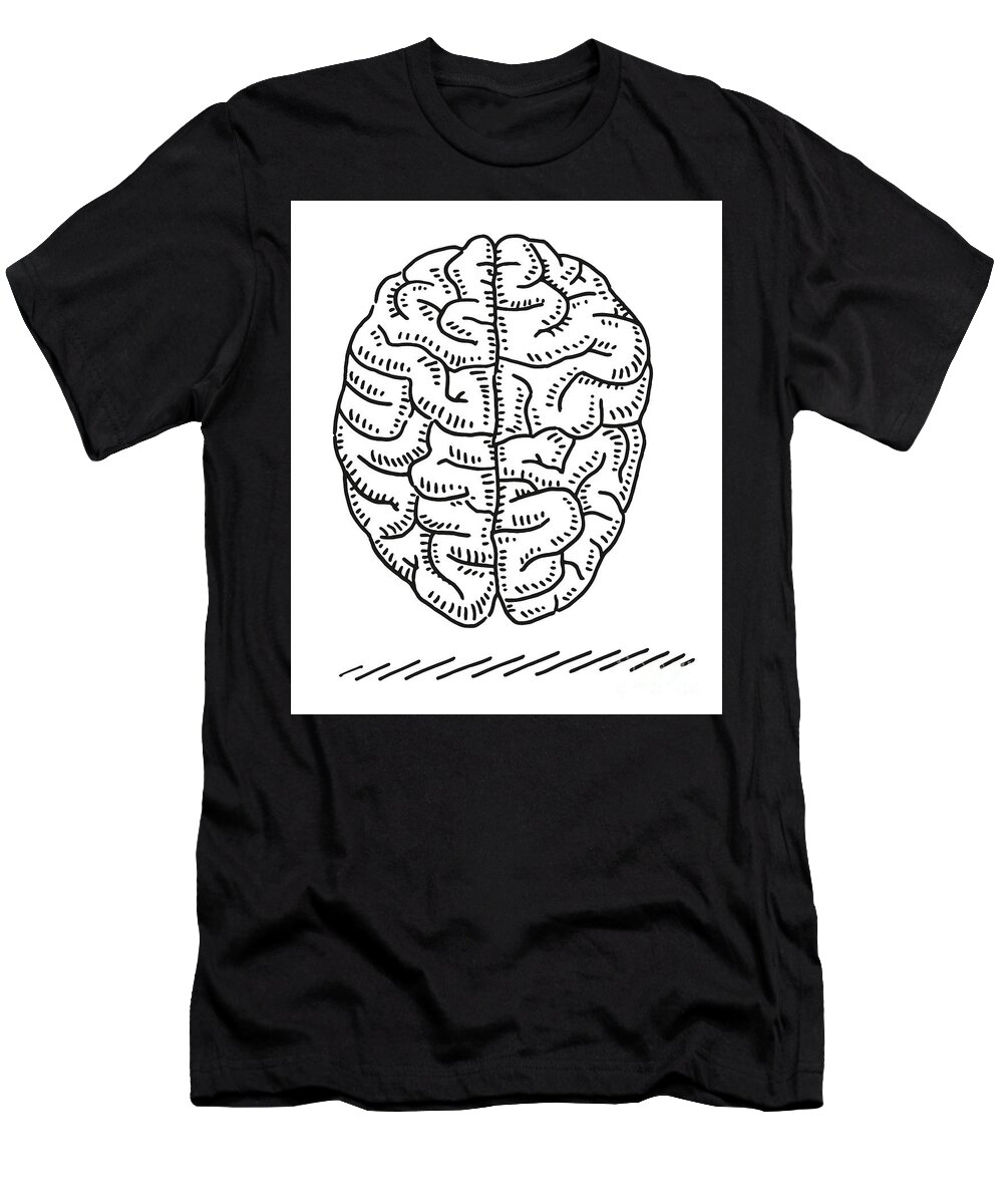 My Brain Has Two Sides Tee