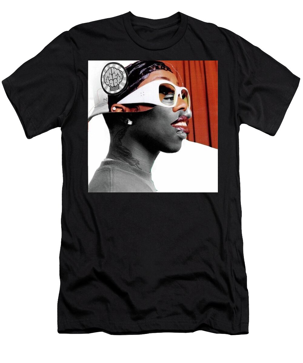 Hiphop T-Shirt featuring the digital art VA Finest by Corey Wynn