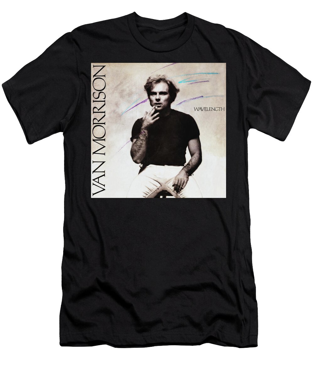 Umoderne Sydamerika Stuepige Van Morrison - Wavelength T-Shirt by Robert VanDerWal - Fine Art America