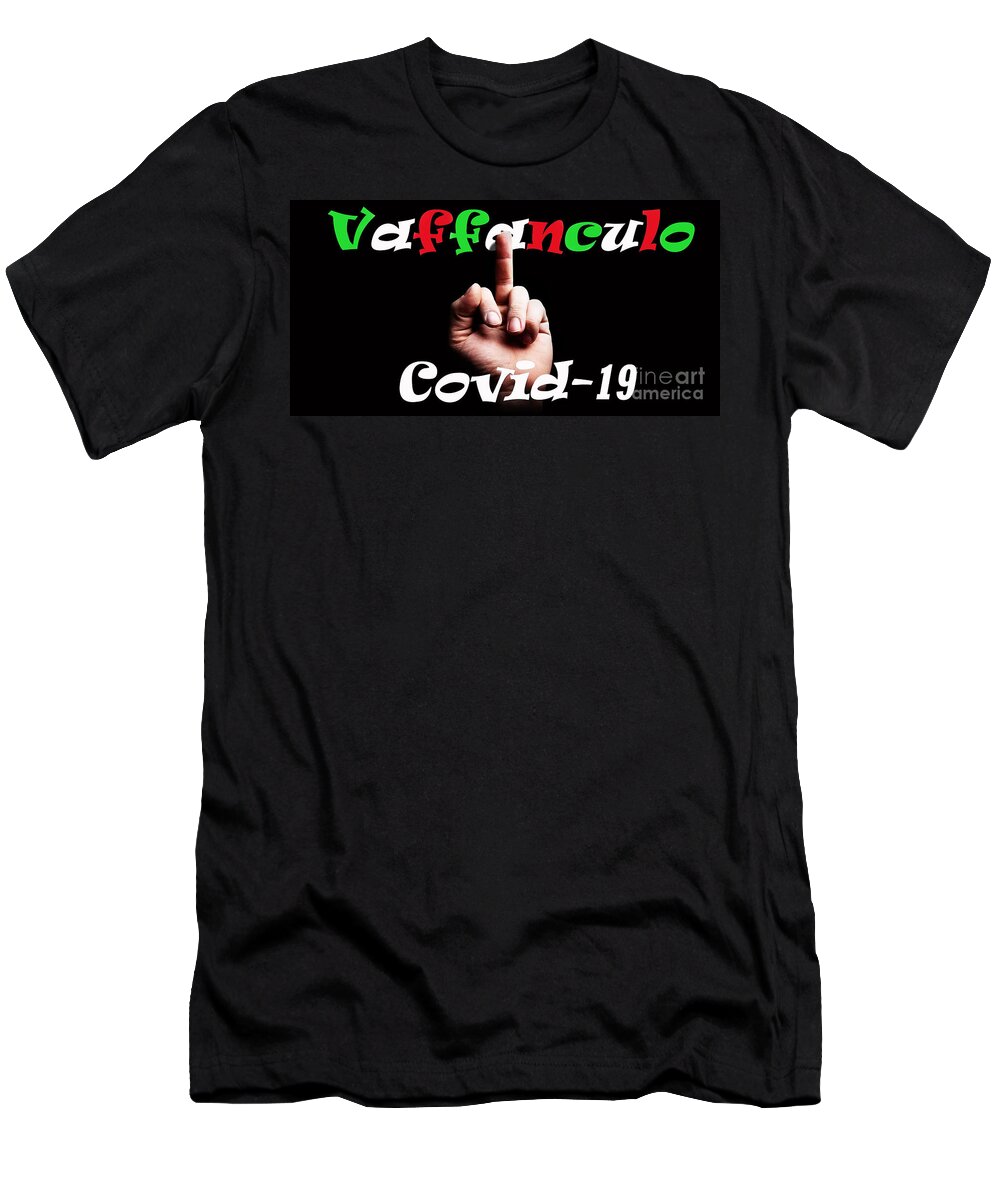 Covid-19 T-Shirt featuring the photograph Viva Italia in Color by La Dolce Vita