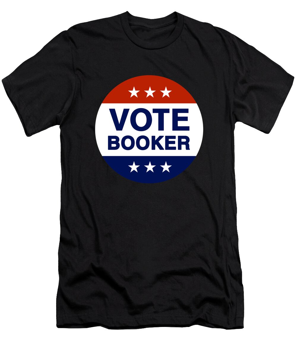 Election T-Shirt featuring the digital art Vote Corey Booker 2020 by Flippin Sweet Gear