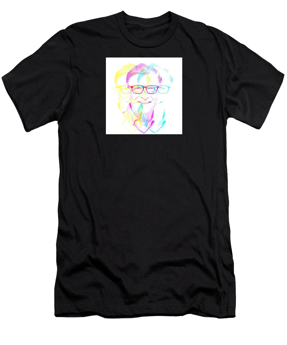 Wunderle Art T-Shirt featuring the digital art W H G 3 C M Y by Wunderle