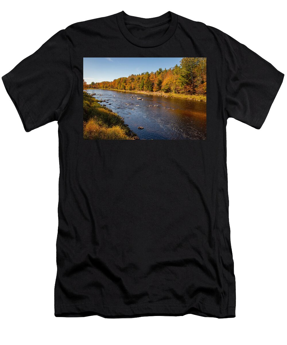 Creek T-Shirt featuring the photograph West Canada Creek by Rod Best