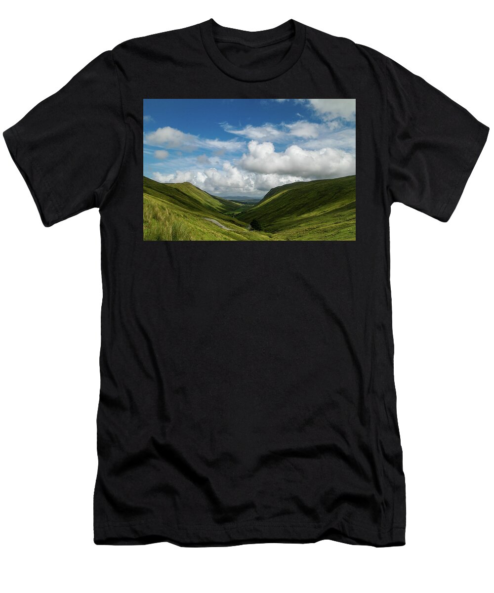 Road T-Shirt featuring the photograph Winding Road by Stephen Sloan
