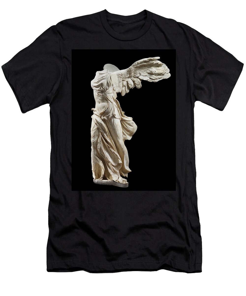 Winged Victory T-Shirt featuring the painting Winged Victory of Samothrace by Greek Art