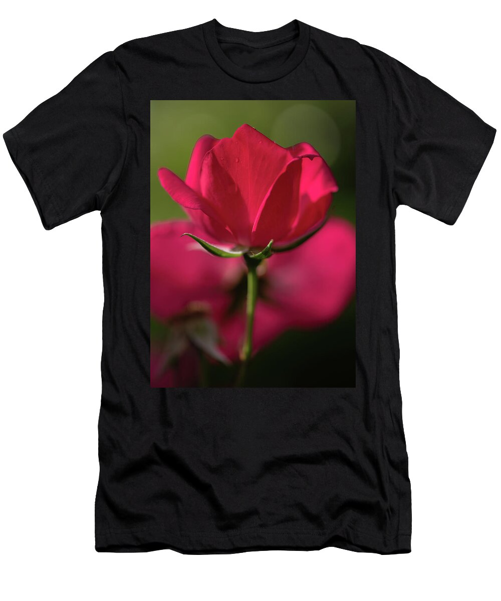 Macro T-Shirt featuring the photograph Wishing You Love by Laura Macky