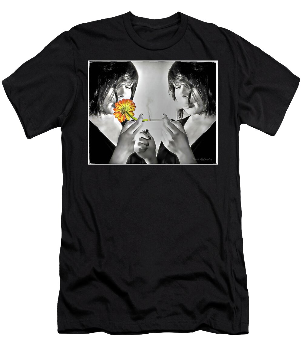 Daisy T-Shirt featuring the photograph You Choose by Pennie McCracken