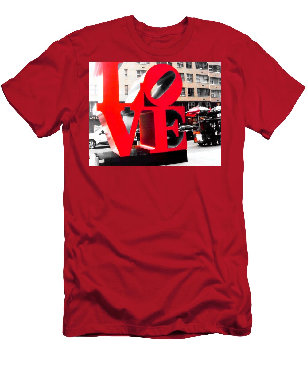 Love T-Shirt featuring the photograph Love #2 by Culture Cruxxx