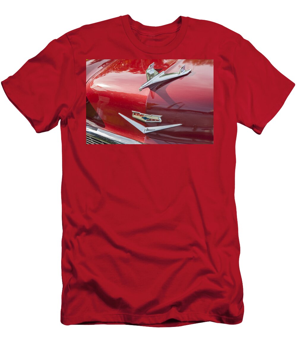 1956 Chevy T-Shirt featuring the photograph 1956 Chervrolet by Rich Franco