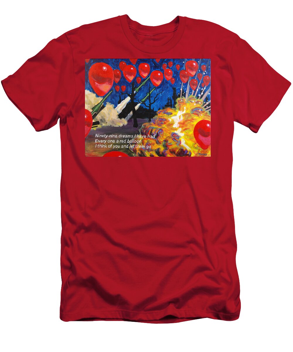 99 Red T-Shirt by Midyette - Fine America