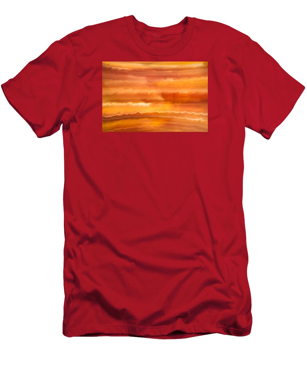 Flowers T-Shirt featuring the photograph Abstract 14 by Steve DaPonte