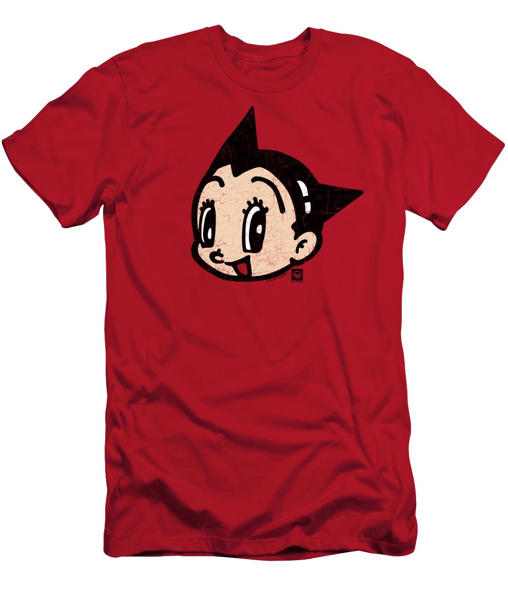  T-Shirt featuring the digital art Astro Boy - Face by Brand A