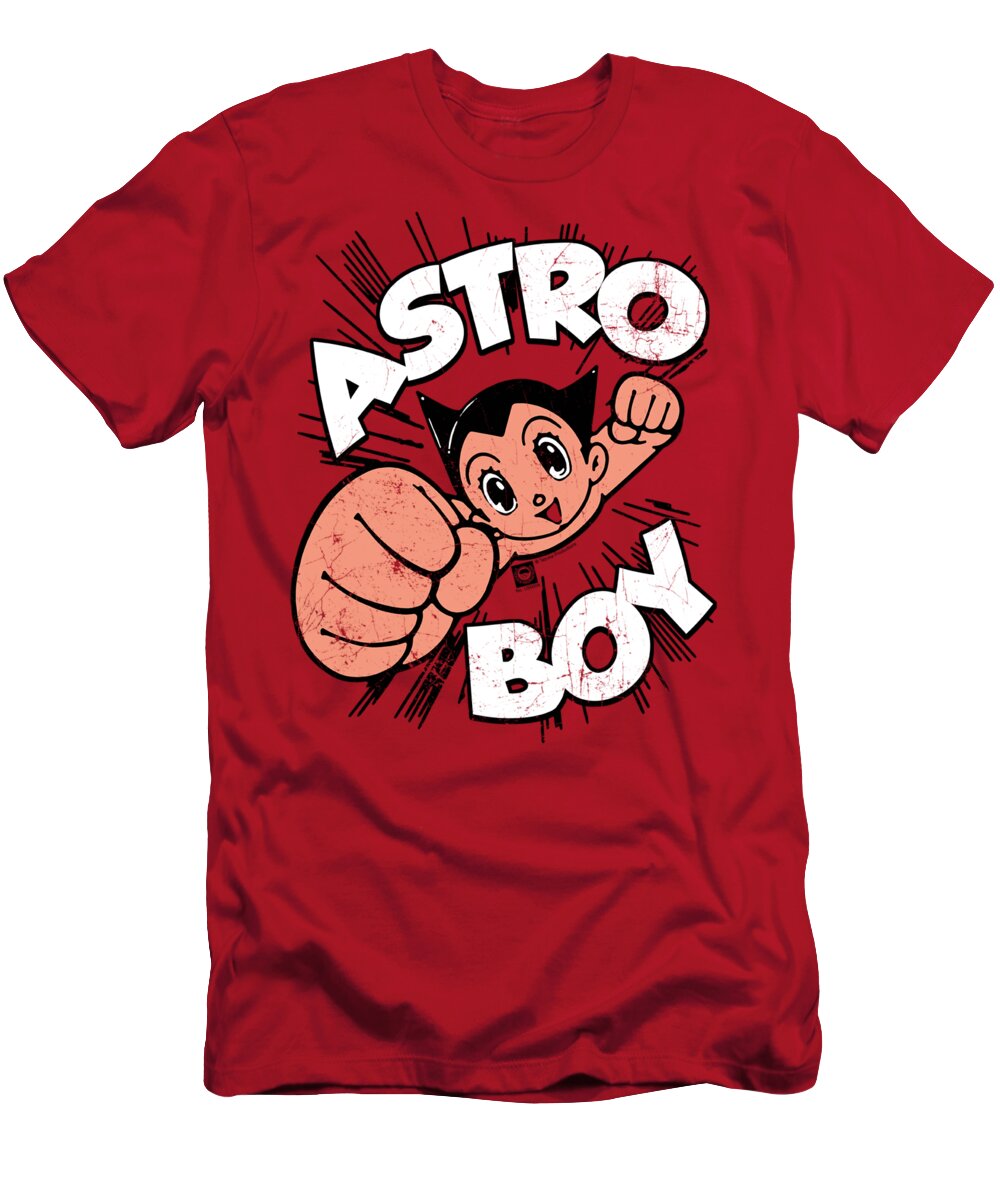 T-Shirt featuring the digital art Astro Boy - Flying by Brand A