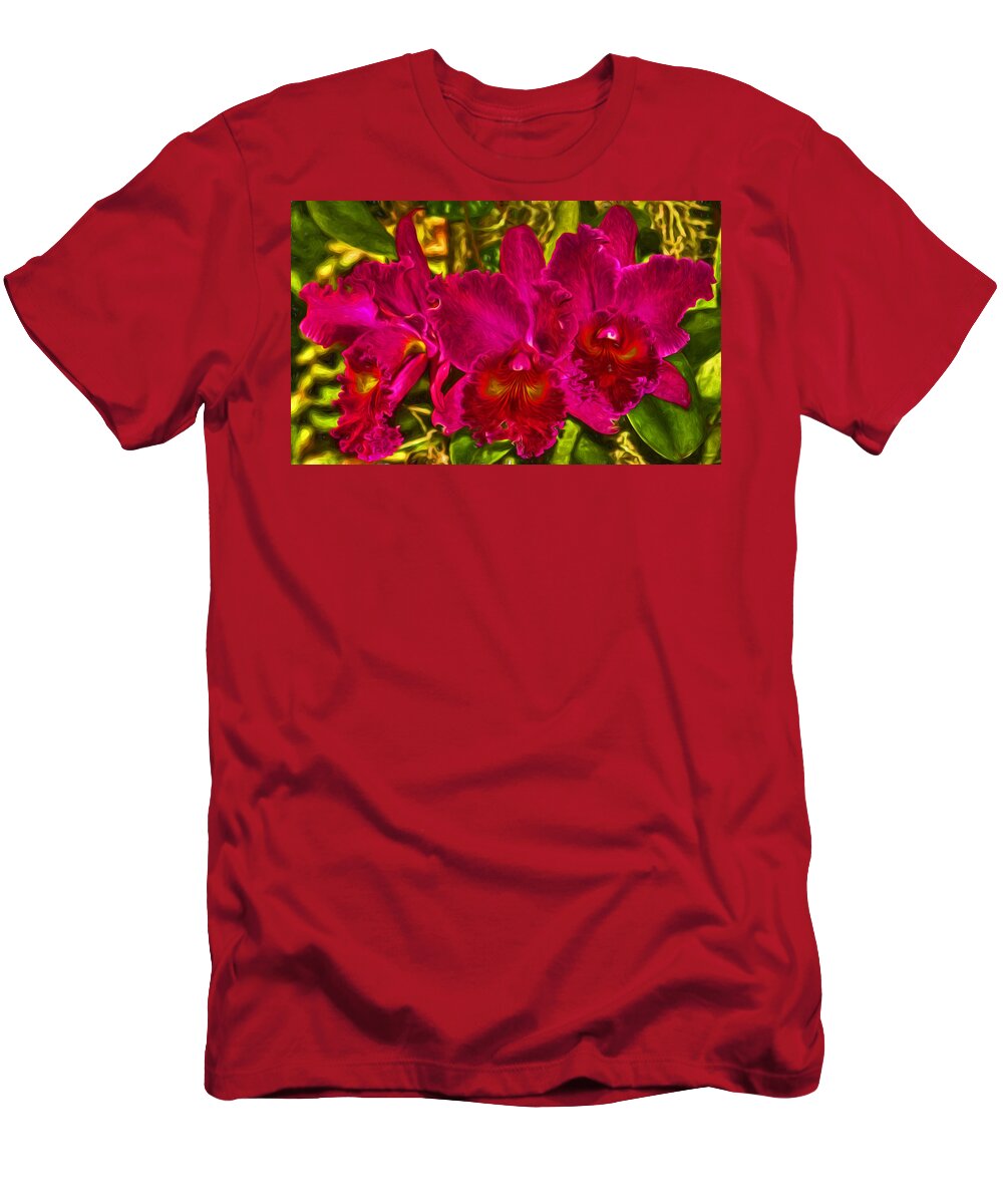 Orchid T-Shirt featuring the photograph Best In Show by HH Photography of Florida