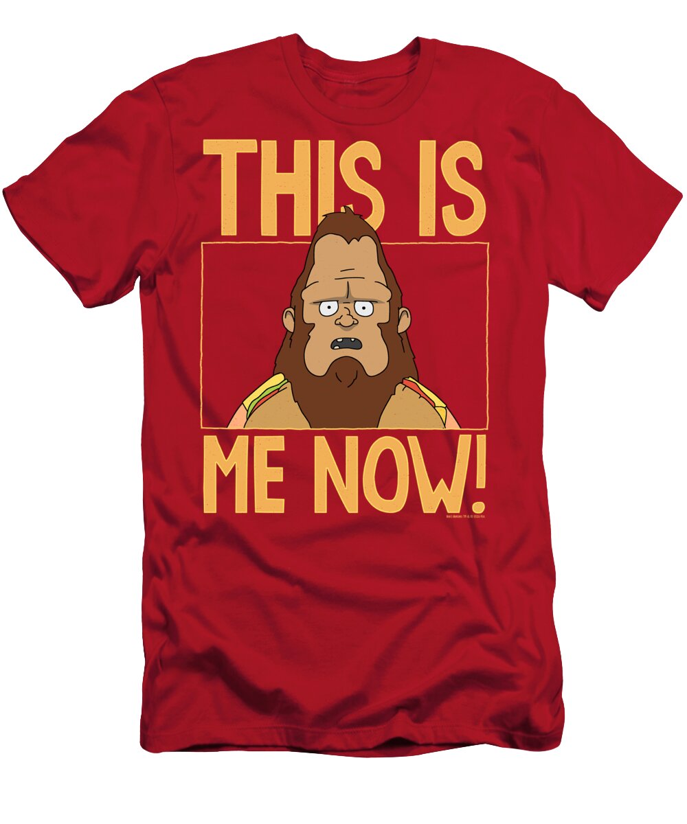  T-Shirt featuring the digital art Bobs Burgers - This Is Me by Brand A