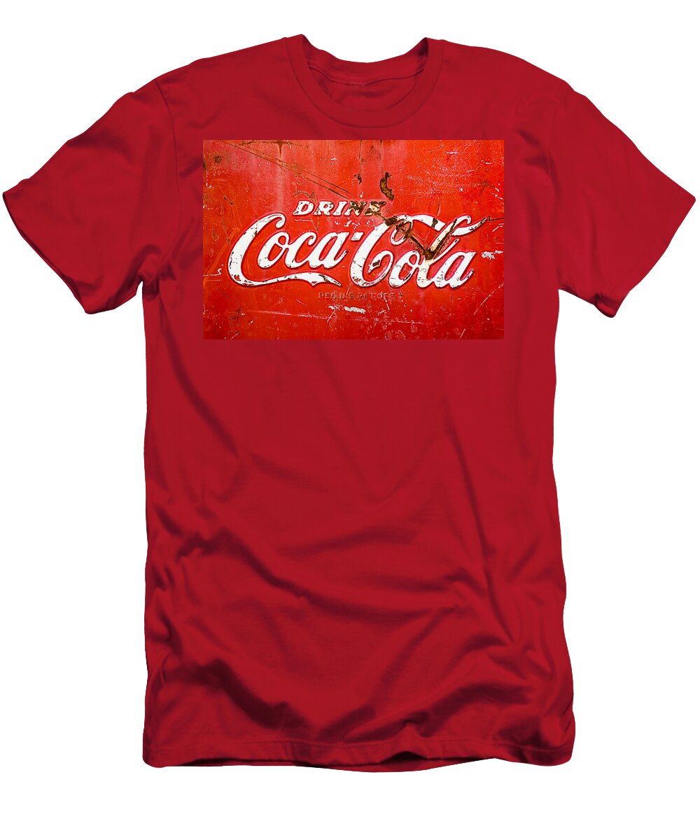 Coca-cola Sign T-Shirt featuring the photograph Coca-Cola Sign by Jill Reger