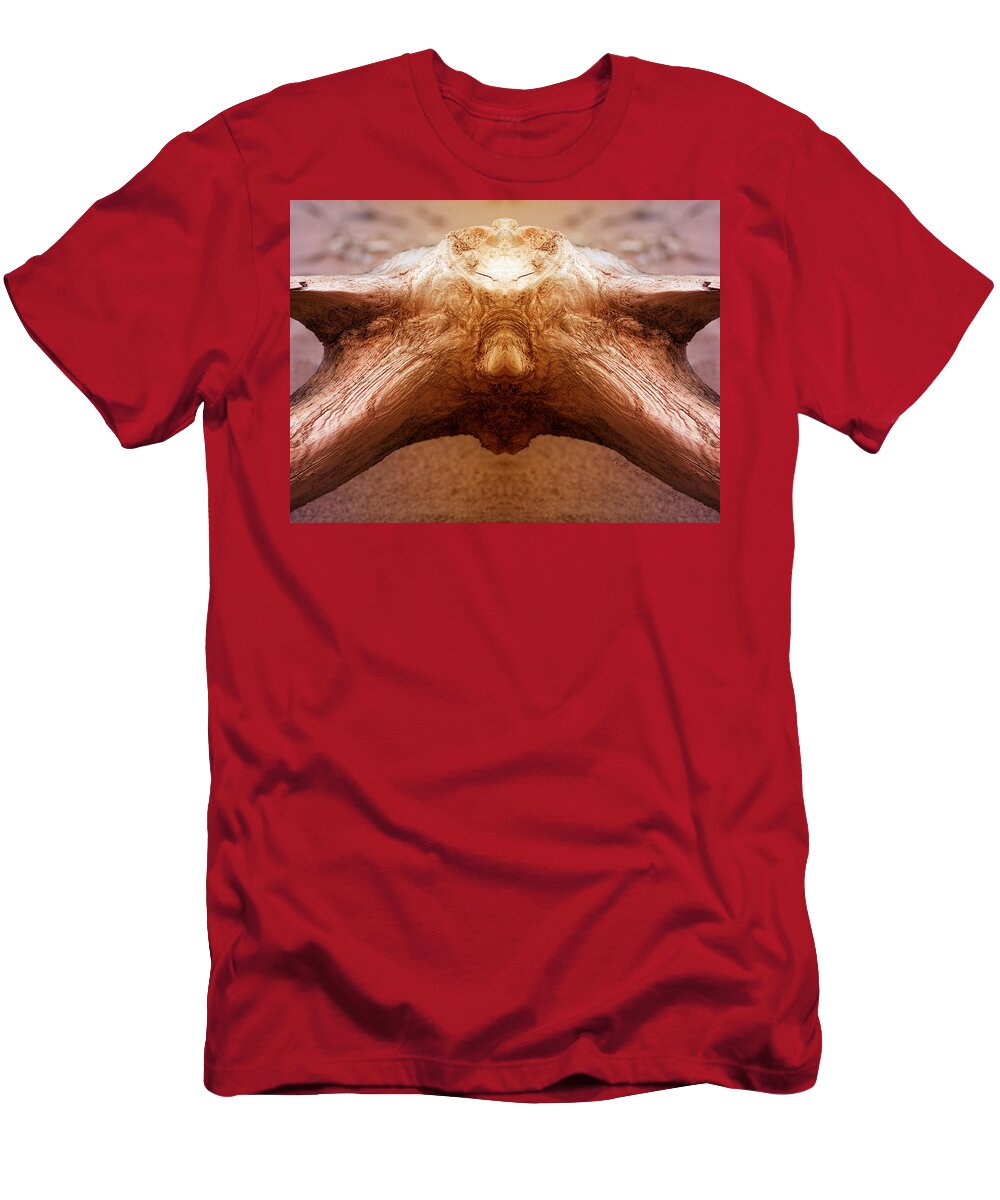 Driftwood T-Shirt featuring the photograph Drift Thing by WB Johnston