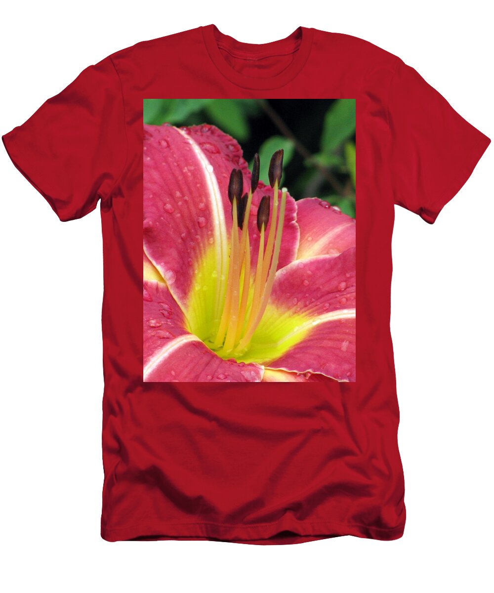 Flower T-Shirt featuring the photograph Flower Garden 02 by Pamela Critchlow